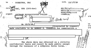 Illustration for article titled We Got Buckminster Fuller's FBI File